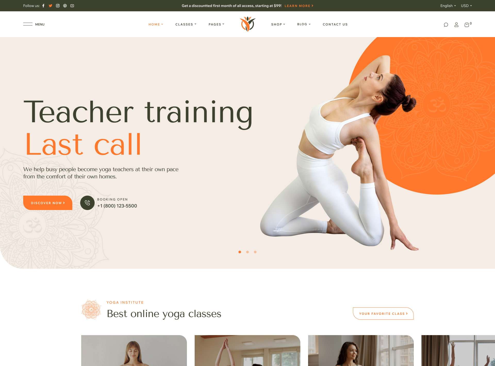 yoga courses for beginners